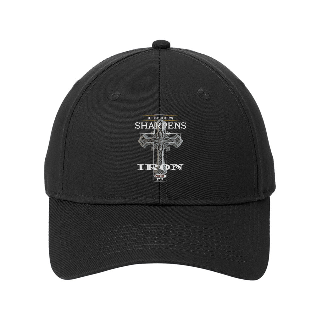 Iron Sharpens Iron Hat - Proverbs 27:17 Bible Verse Cap – SanctiWear